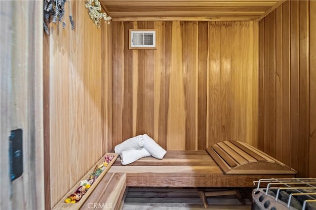 791 Cypress Rd, Cedar Glen, CA 92321 - sauna featuring wooden walls