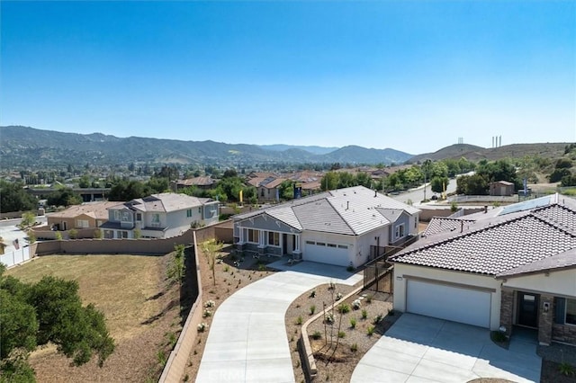 6533 Canyon Oaks Dr, Simi Valley, CA 93063 - aerial perspective of suburban area featuring mountains
