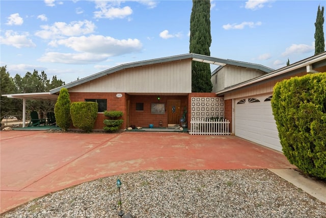 32923 Tindall Ave, Acton, CA 93510 - view of front facade featuring an attached garage