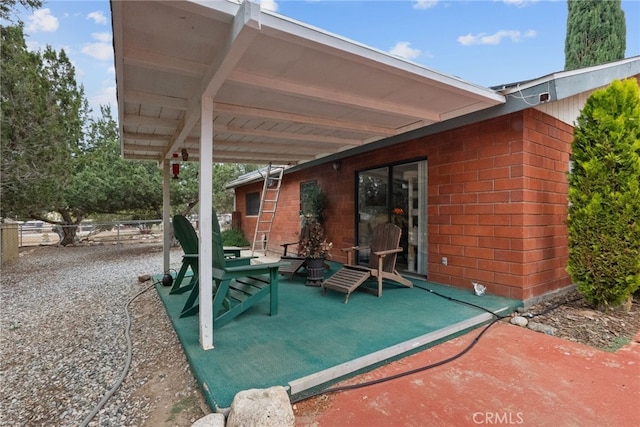 32923 Tindall Ave, Acton, CA 93510 - view of patio featuring fence