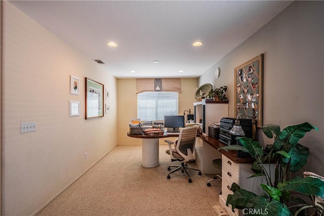 15108 Lighthouse Ln, Lake Elsinore, CA 92530 - carpeted home office with recessed lighting