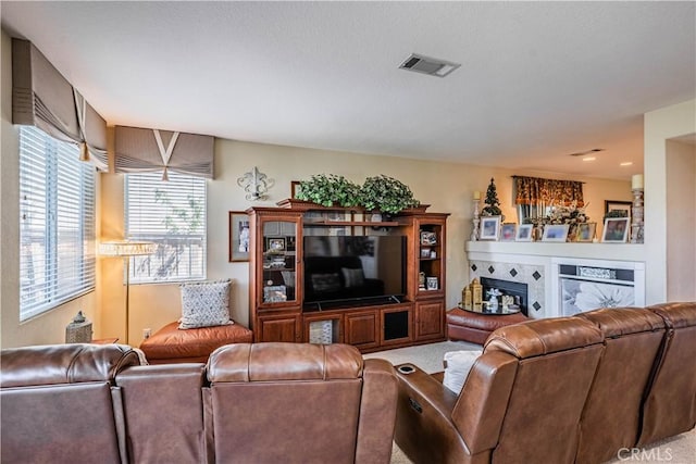 15108 Lighthouse Ln, Lake Elsinore, CA 92530 - living area with a fireplace