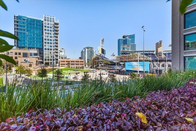water view featuring nearby urban area