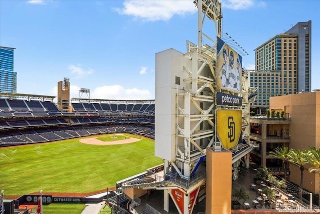 view of home's community with a view of city