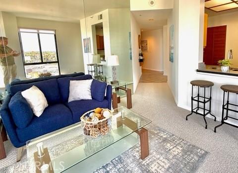 1310 E Ocean Blvd E Unit 1001, Long Beach, CA 90802 - view of carpeted living room