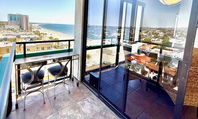 1310 E Ocean Blvd E Unit 1001, Long Beach, CA 90802 - balcony featuring a view of city and a water view