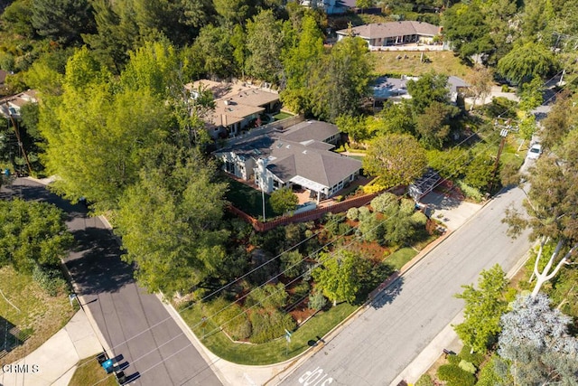 aerial view