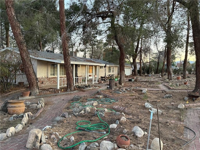 17861 Fresno St, Hesperia, CA 92345 - view of yard featuring covered porch