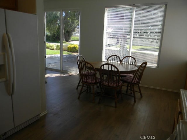 613 Big Spring Dr, Banning, CA 92220 - dining room with wood finished floors and baseboards