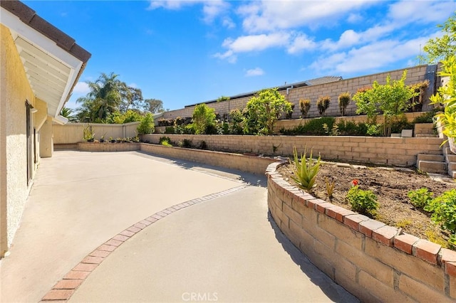 1029 Cogburn Ln, Diamond Bar, CA 91765 - view of patio featuring a fenced backyard