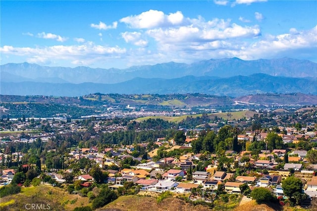 1029 Cogburn Ln, Diamond Bar, CA 91765 - aerial perspective of suburban area featuring mountains