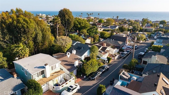 565 Lombardy Ln, Laguna Beach, CA 92651 - aerial perspective of suburban area with a nearby body of water