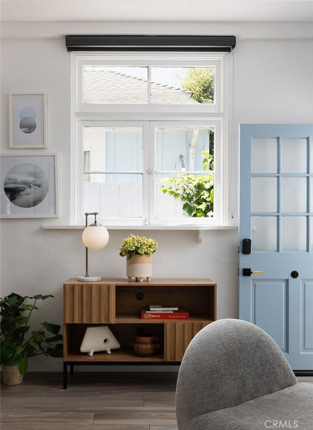 565 Lombardy Ln, Laguna Beach, CA 92651 - doorway featuring wood finished floors