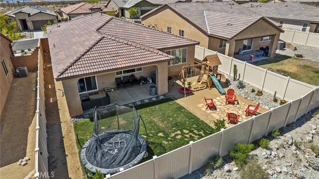 62892 Loftwood St, Desert Hot Springs, CA 92240 - aerial view of residential area