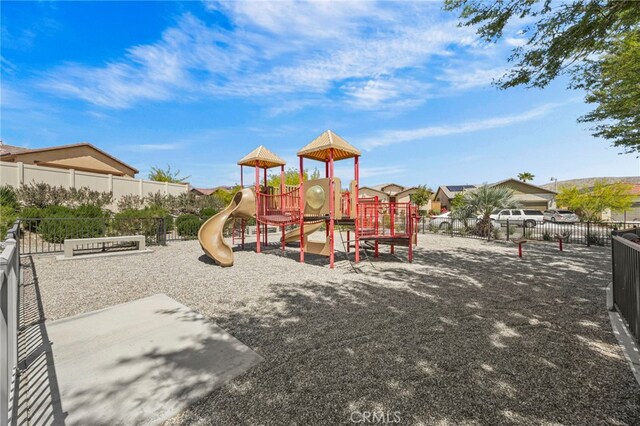 62892 Loftwood St, Desert Hot Springs, CA 92240 - community playground with fence
