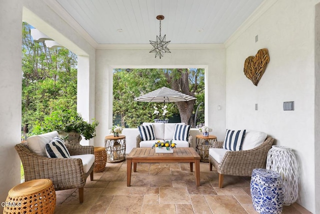 670 San Marino Ave, San Marino, CA 91108 - view of patio with outdoor lounge area