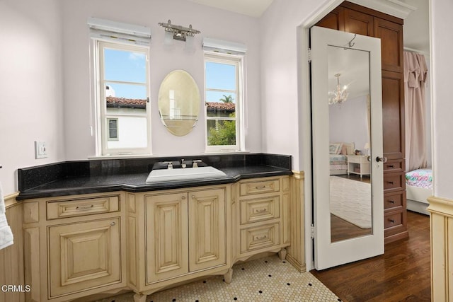 670 San Marino Ave, San Marino, CA 91108 - bathroom featuring vanity and connected bathroom