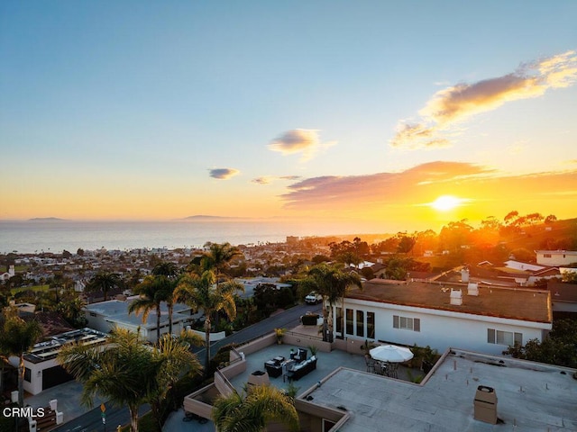 307 Artemesia Ave, Ventura, CA 93001 - aerial view at dusk of a water view