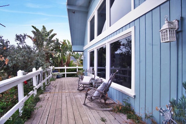 5500 Casitas Pass Rd, Ventura, CA 93001 - view of wooden terrace