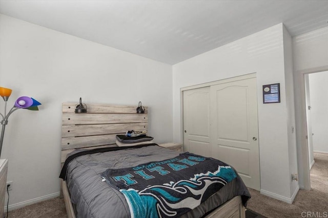 861 Colton Ave, Colton, CA 92324 - bedroom with carpet, a closet, and baseboards