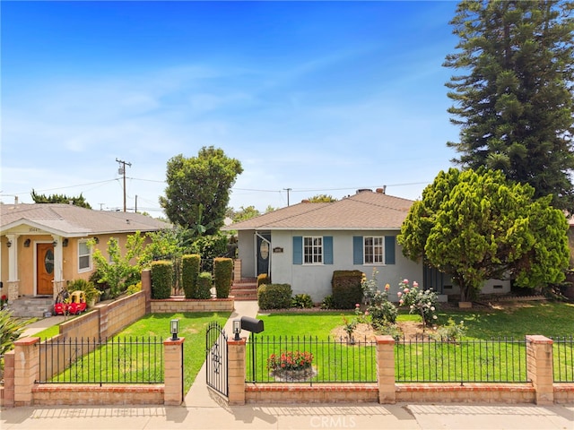 10441 La Mirada Blvd, Whittier, CA 90604 - ranch-style home with stucco siding and a shingled roof
