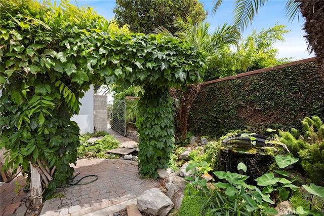 10441 La Mirada Blvd, Whittier, CA 90604 - view of yard with fence and a gate