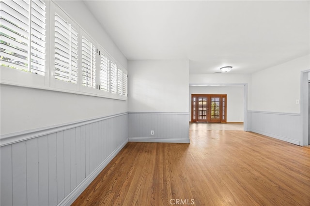 10441 La Mirada Blvd, Whittier, CA 90604 - unfurnished room with wood finished floors and wainscoting
