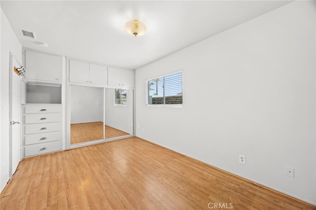 10441 La Mirada Blvd, Whittier, CA 90604 - unfurnished bedroom featuring light wood finished floors and a closet