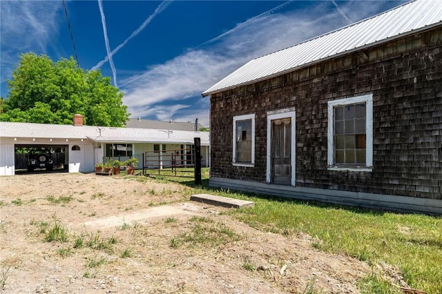 3080 State Highway 45, Glenn, CA 95943 - view of side of property with fence and metal roof