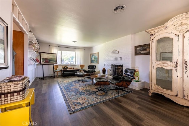 3080 State Highway 45, Glenn, CA 95943 - living area featuring wood finished floors and a fireplace