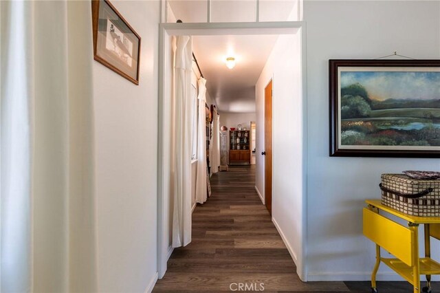 3080 State Highway 45, Glenn, CA 95943 - corridor with dark wood-type flooring and baseboards