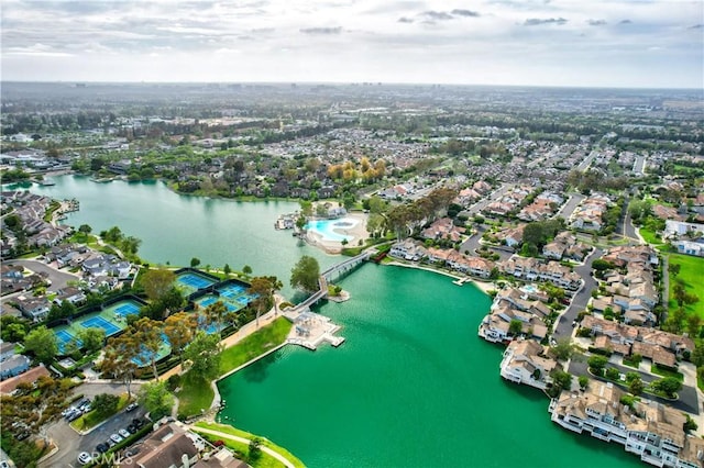 101 Briarwood Unit 3, Irvine, CA 92604 - aerial view of property and surrounding area with a nearby body of water and nearby suburban area