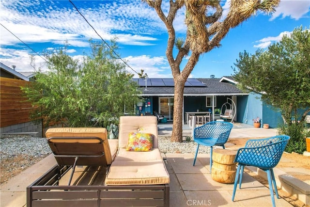 61475 Alta Vista Dr, Joshua Tree, CA 92252 - view of patio featuring fence