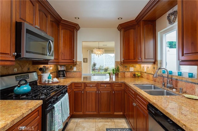 379 Camino, San Clemente, San Clemente, CA 92672 - kitchen with appliances with stainless steel finishes, a sink, healthy amount of natural light, and light stone countertops