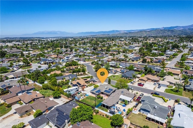 281 Harruby Dr, Calimesa, CA 92320 - aerial view of residential area with mountains