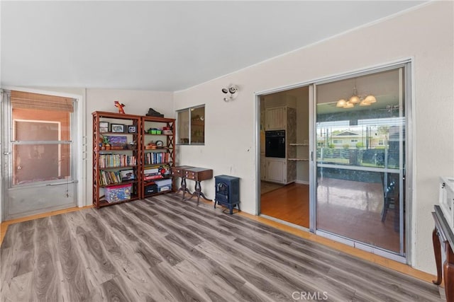 281 Harruby Dr, Calimesa, CA 92320 - sitting room featuring wood finished floors
