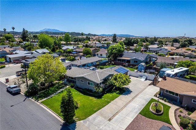 281 Harruby Dr, Calimesa, CA 92320 - aerial view of residential area with a mountainous background