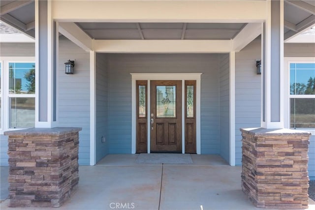 5122 Feather Rock Ct, Paradise, CA 95969 - view of exterior entry with a porch