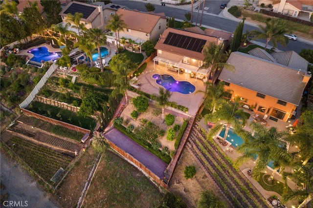 40493 Calle Katerine, Temecula, CA 92591 - aerial overview of property's location with a pool