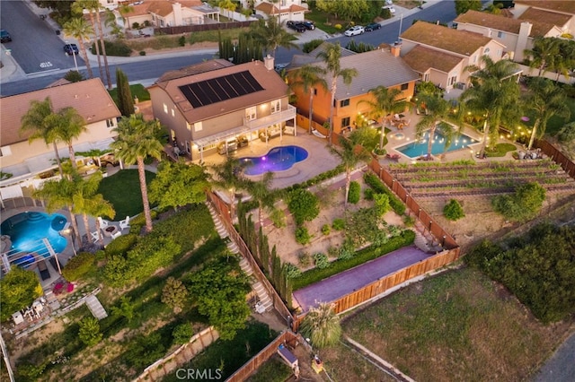 40493 Calle Katerine, Temecula, CA 92591 - aerial view of residential area featuring a pool area