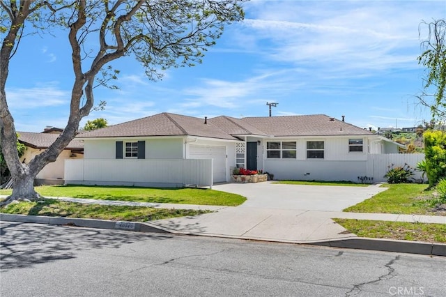 26326 Birchfield Ave, Rancho Palos Verdes, CA 90275 - ranch-style house with driveway and an attached garage