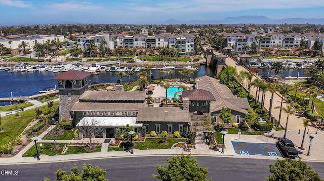 1524 Seabridge Ln, Oxnard, CA 93035 - aerial perspective of suburban area with a large body of water
