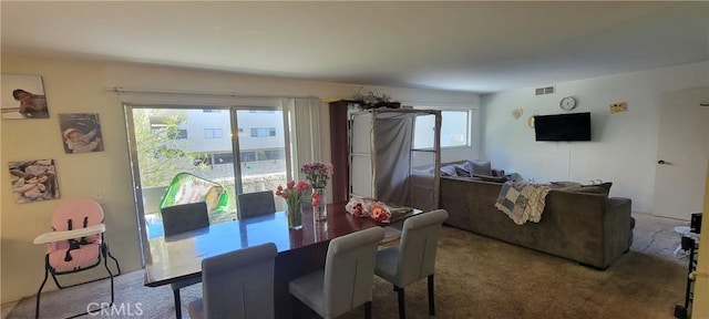 5400 Lindley Ave Unit 116, Encino, CA 91316 - dining area with carpet floors