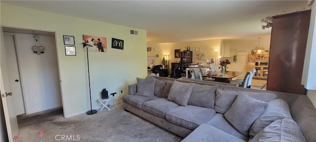 5400 Lindley Ave Unit 116, Encino, CA 91316 - living area featuring carpet and a chandelier