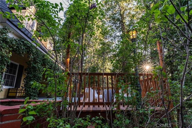 222 Holiday Dr, Lake Arrowhead, CA 92352 - view of deck