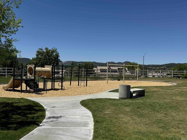 1255 Duckweed Trl, Campo, CA 91906 - community playground with a mountain view and oil tank
