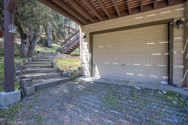 15616 San Moritz Dr, Pine Mountain Club, CA 93222 - view of garage