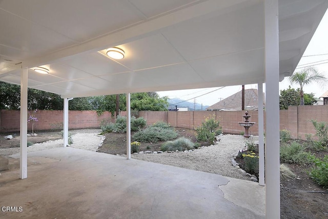 6429 Creemore Ln, Tujunga, CA 91042 - fenced backyard with a patio
