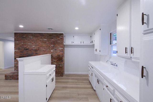 6429 Creemore Ln, Tujunga, CA 91042 - bathroom featuring recessed lighting, wood finished floors, vanity, and baseboards
