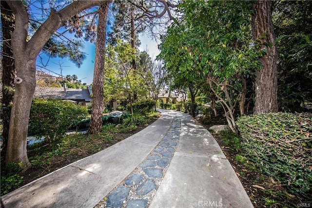 view of concrete surface
